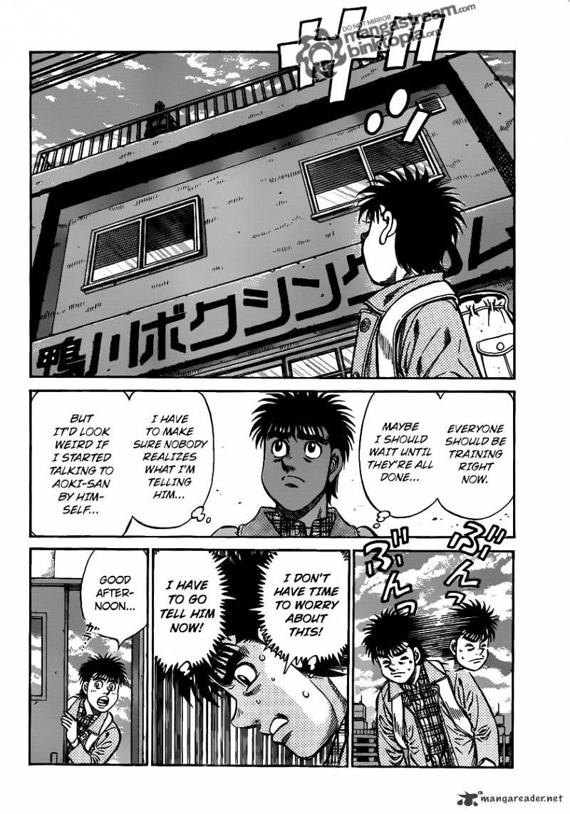 Hajime no Ippo: Fighting Spirit, Chapter 950 image 06